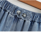 Casual High Waist Chic Slim Straight Tube Full Length Pants Korean Fashion Office Lady Summer Plus Size Clothing