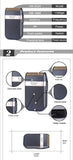 Kemei KM-678 KM-2024 KM-2628 Professional Electric Hair Clippers Beard Clipper Rechargeable Men's Shaver Hair Trimmer Kit