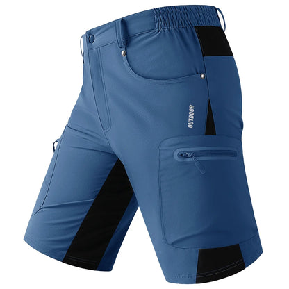 TACVASEN Quick Dry Cargo Shorts Mens Lightweight Work Cargo Shorts Multi Pockets Waterproof Outdoor Hiking Fishing Shorts Male