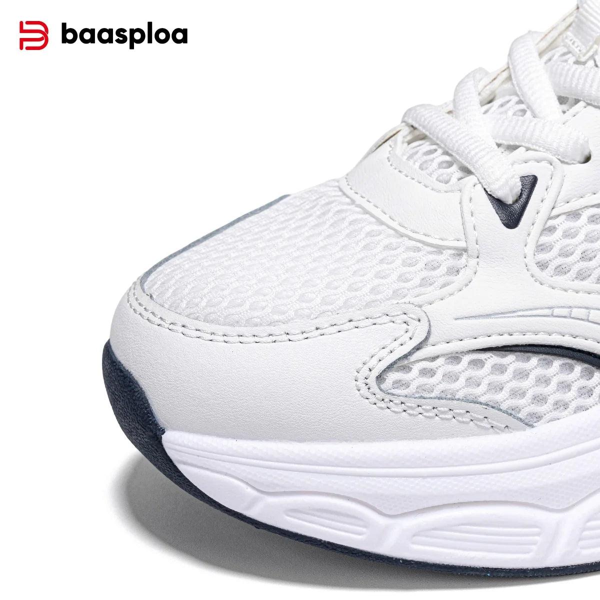 Baasploa Women Running Shoes 35-42 Fashion Lightweight Mesh Breathable Sport Shoes Comfort Soft Female Outdoor Casual Sneakers
