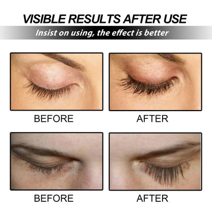Castor Oil Eyelash Growth Serum Eyelash Enhancer Lengthening Fuller Thicker Lashes Treatment Eyebrow Growth Nourishing 10ml