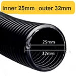 vacuum cleaner bellows  straws thread Hose soft pipe durable inner 25mm 28mm 32mm 40mm vacuum cleaner parts