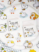 Etori Life46pcs/pack Good Life Duck Album decorative stickers Self-adhesive stickers for DIY student stationery notebook diary
