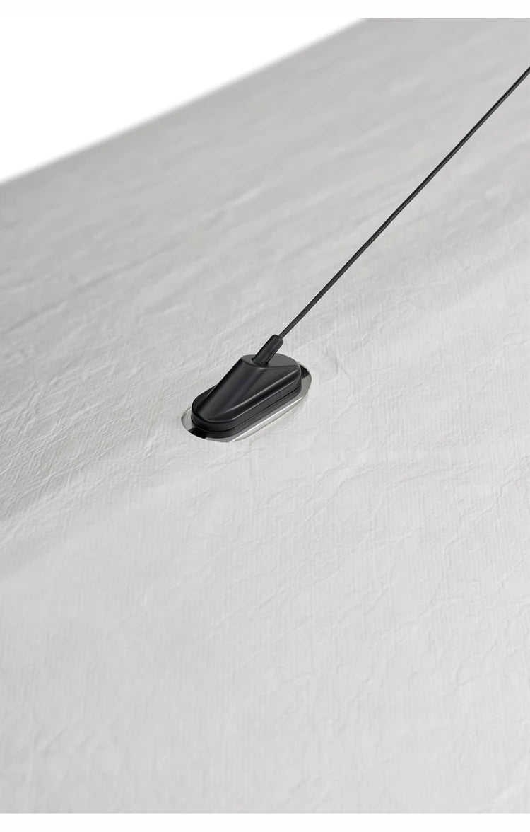 Wabi Sabi Silk Pendant Lamp Modern LED Ceiling Chandelier Light for Living Room Dining Bedroom Indoor Home Decor Light Fixtures