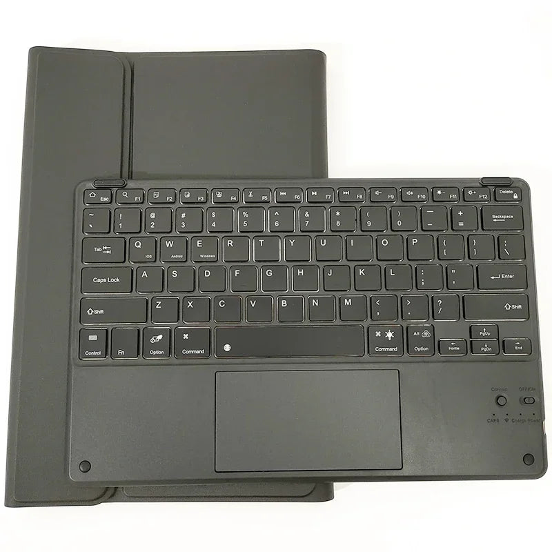 Trackpad Backlit Bluetooth Keyboard Case For Xiaomi Redmi Pad Pro 12.1 Inch Funda Tablet Case Spanish Keyboard Cover Portuguese