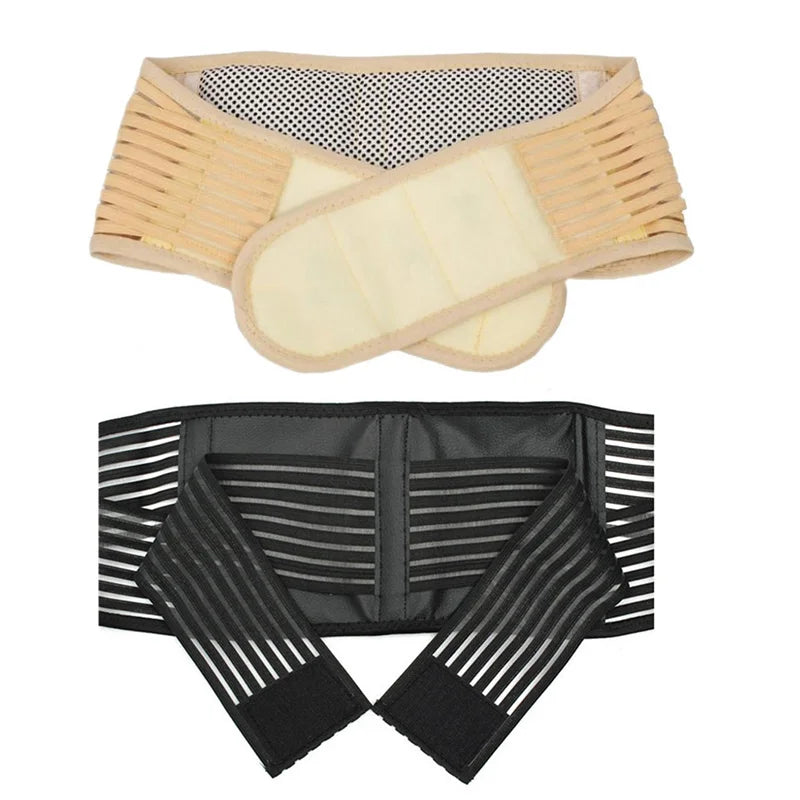 Lumbar Support Belt Disc Herniation Orthopedic Medical Strain Pain Relief Corset For Back Spine Decompression Brace Self-heating