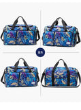 Oxford Leaves Large Capacity Travel Tote 2026 New High Quality Durable Bags Portable Daily Commute Versatile Travel Bags