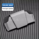 SEAMETAL Cowhide Sun Visor Glasses Holder Premium Leather Wear-Resistant Sunglasses Protective Box Auto Eyeglasses Storage Case