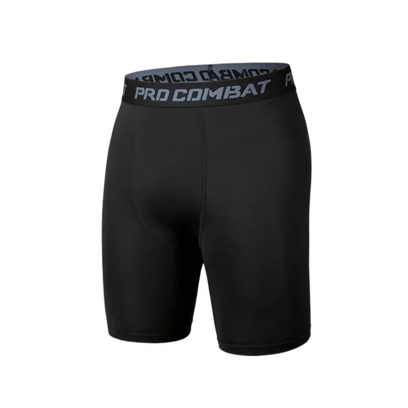 Pantalones de compresión para hombre, mallas frescas y secas, mallas deportivas para correr, pantalones cortos deportivos para entrenamiento