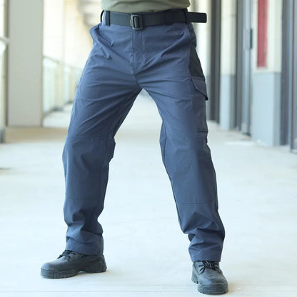 Men's Quick Dry Tactical Pants Water Resistant Outdoor Pants Lightweight Stretch Cargo Hiking Mountain Fishing Camping Pants