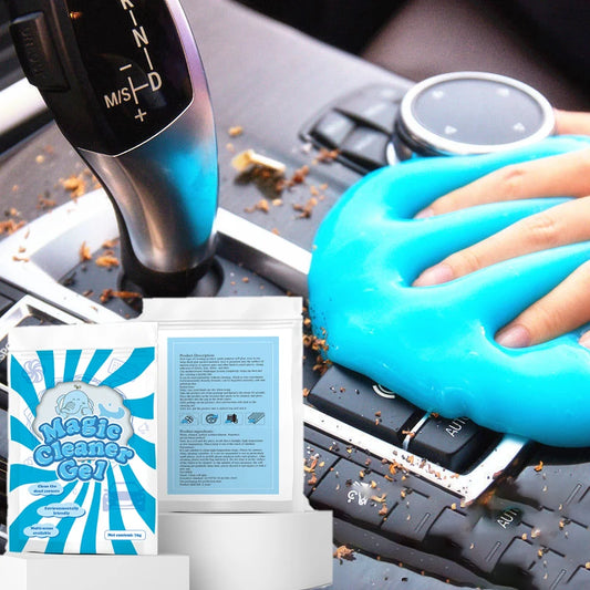 Car Cleaning Gel Soft Glue Car Air Vent Vacuum Mud Multi-function Keyboard Gap Cleaning Mud Car Gap Dust Dirt Cleaner Soft Gel