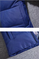 -20 Degree Down Jacket Male Winter Parkas Men White Duck Down Jacket Hooded Outdoor Thick Warm Padded Snow Coat Oversize M-4XL