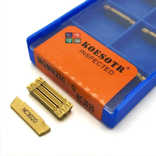 MGMN200 G NC3020 PC9030 NC3030 Turning Tools Grooving Carbide Insert 2mm For Metal MGMN 150 Grooving Lathe Inserts