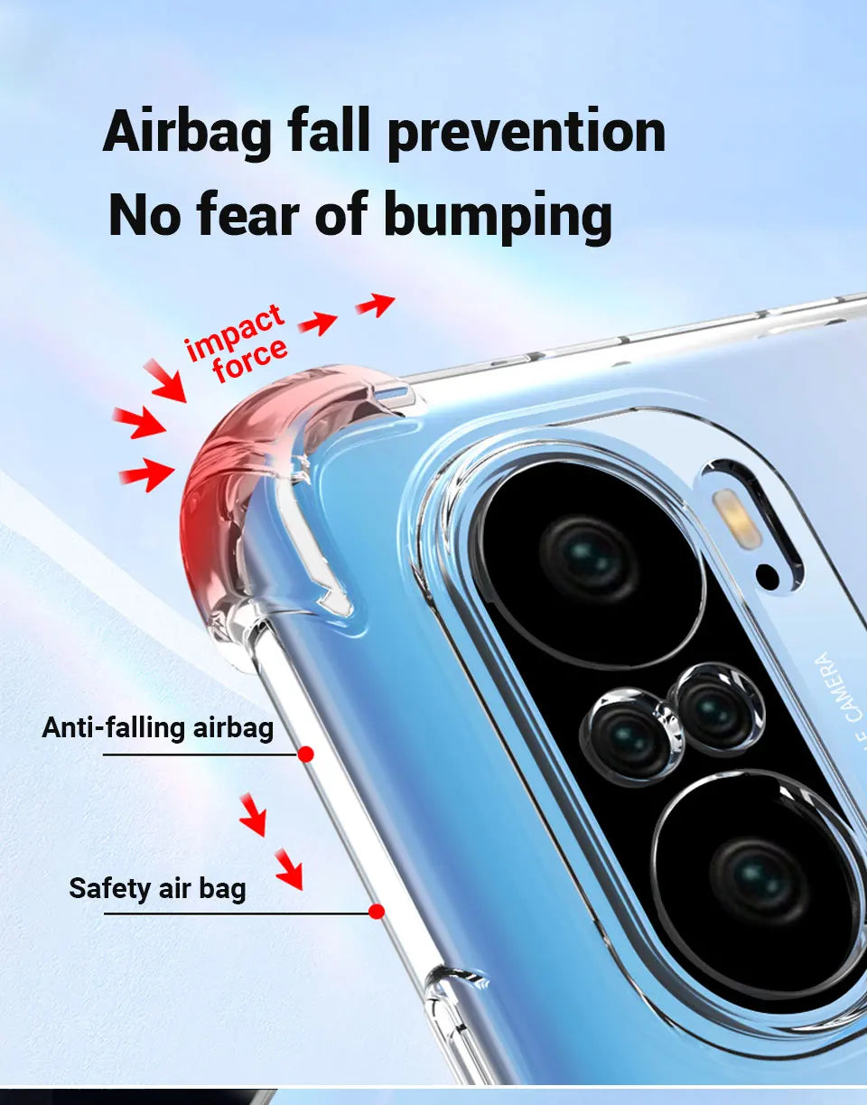 For VIVO Y33s Case 2021 Silicone Soft Shockproof Transparent Cover For Vivo Y33S Clear Phone Cases For vivo Y33s Fundas Coque