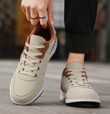 New Balance Men's Leather Shoes Sneaker Trend Sport Shoes Breathable Men's Sneakers Non-slip Footwear Holiday Shoes for Men