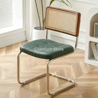Kitchen Office Outdoor Dining Chairs Modern Luxury Salon Relax Cesca Chair Restaurant INS Sillas Para Comedor Furniture WK50DC