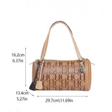 CH Niche Brand Women's Bucket Bag New Large Capacity Letter Print Design 2025 New Women's Classic Handbag