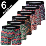 4/5 /10 Pcs Fashionable Men's Long Underwear Casual Boyshort Youth Sports Shorts Comfortable Breathable Stretch Shorts Underwear