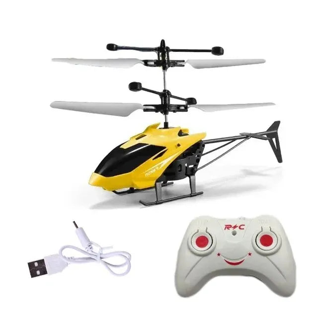 Recarregável Mini RC Drone, Remote Safe, Resistente a Quedas, Helicópteros RC, Brinquedos para crianças