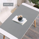60/40cm Oversized Food Grade Silicone Waterproof Placemat Heat Insulation Anti-Skidding Washable Table Mat For Kitchen Dinner