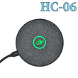 HCSTVCON Microphone Omnidirectional Video Conference Mini Portable 360° Voice Pickup USB Plug for Meeting Business Online Live