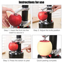 Automatic Rotating Apple Peeler Lemon Peeling Machine Automatic Fruits Vegetables Kitchen Peeling Tool Electric Potato Peelers