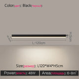 Modern Long Strip Ceiling Light Surface Mounted Minimalist Aisle Lamp Living Room Bedroom Kitchen Home Office LED Lighting