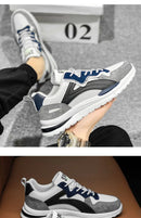 Oulylan Lightweight Running Shoes For Men 2024 Designer Mesh Casual Sneakers Lace-Up Male Outdoor Sports Tennis Shoe