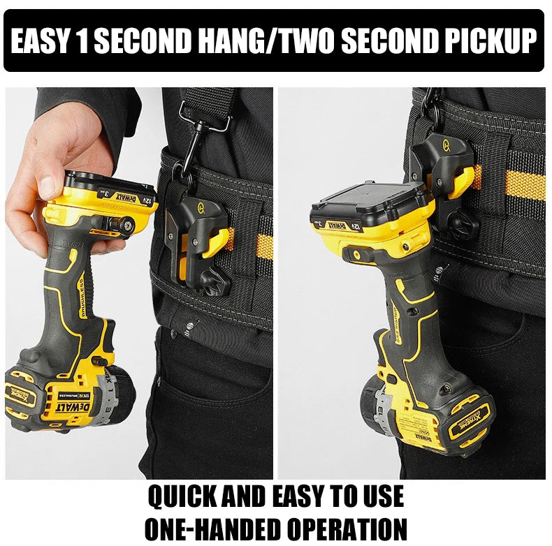 Portable Power Tools Quick Hanging Hooks Power Tool Quick Release Drill Portable Storage Self-Locking Hooks