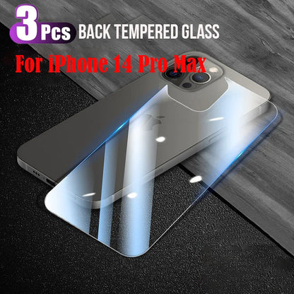 3 protectores de pantalla de vidrio templado para iPhone 15, 14, 13, 12, 11 Pro Max, Mini 15, 14 Plus, 15 ProMax