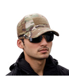 1/2pcs New Men's Camouflage Baseball Cap Breathable Sunscreen Hat Outdoor Sports Hunting Hiking Camping Beach Fishing Sun Hat