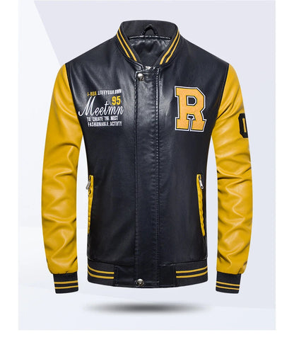Motorcycle Wear Men Racing Motorcoss Jacket Winter Motorbike Clothing Protector Waterproof Moto PU Leather Jacket