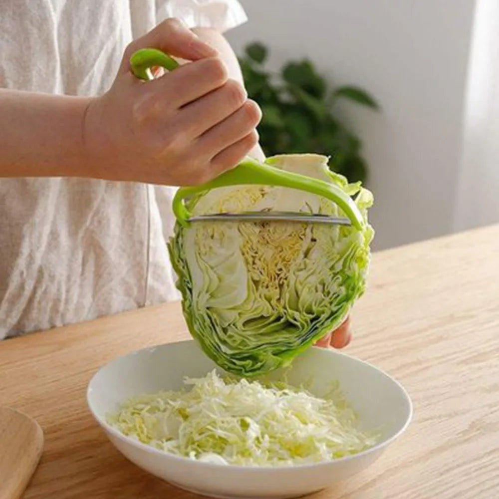 Cortador de col, cortador de verduras, rallador de col, cortador de patatas para ensalada, triturador de melón, zanahoria y pepino, utensilios de cocina para el hogar.