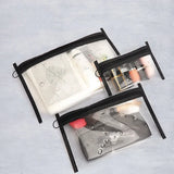 PVC Transparent Makeup Bag Women Cosmetic Bags Toiletry Wash Bag Travel Cosmetic Organizer Kids Coin Purse Coin Pouch Card Bag