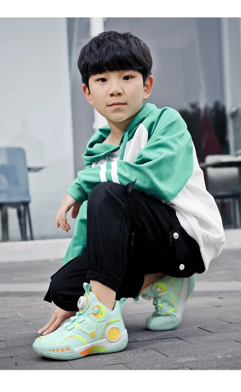 High Designer Basketball Shoes For Men Trend 2024 High Top Sneakers Brand Platform Non-slip Basketball Tennis Men Gym Shoes