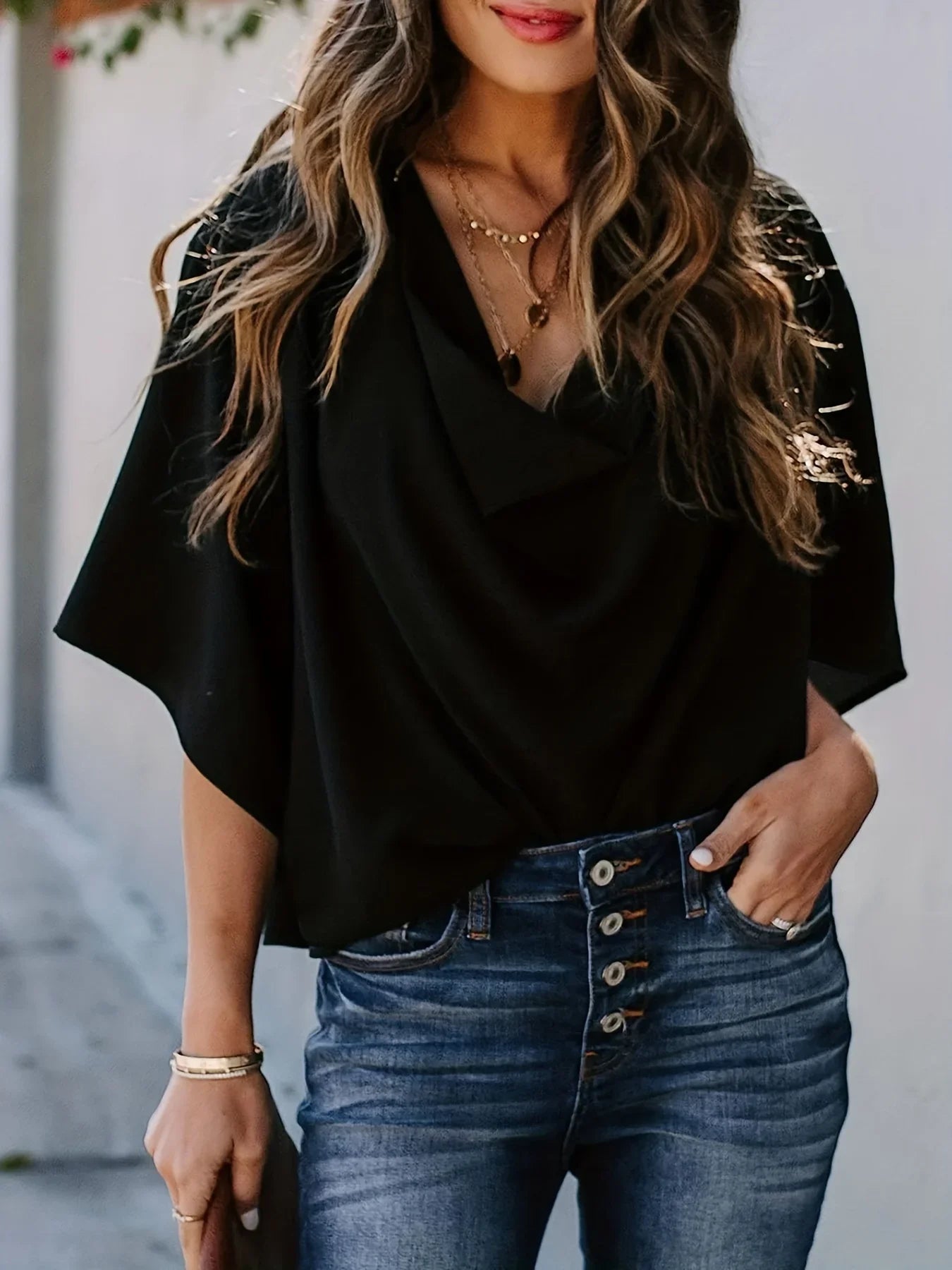 Suéter elegante de verano para mujer, talla grande, estilo chic, para mujer gordita, suéter de moda 