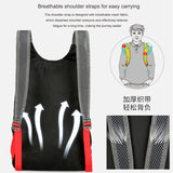 Buylor Outdoor Foldable Backpack Men Women Lightweight Waterproof Nylon Sports Bag for Camping Hiking Travel Mountain Bag Travel