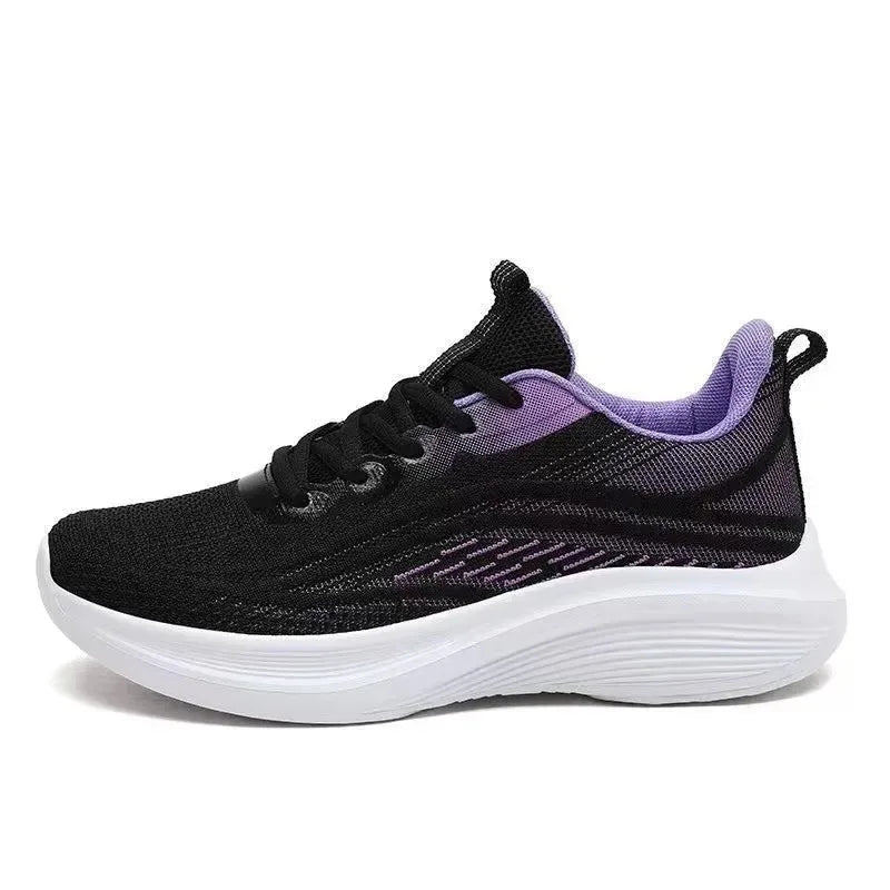 Zapatillas deportivas informales para correr, de verano, antideslizantes, para senderismo, de malla, transpirables, para mujer, tendencia 2024, para parejas 