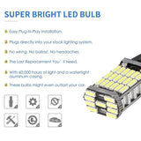 2x Canbus High Quality T16 T15 921 W16W LED Bulb Car Backup Reverse Lights