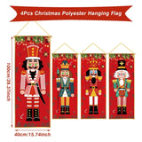 Pancarta colgante de Papá Noel, adornos navideños para el hogar, regalos de Año Nuevo 2023 y 2024 