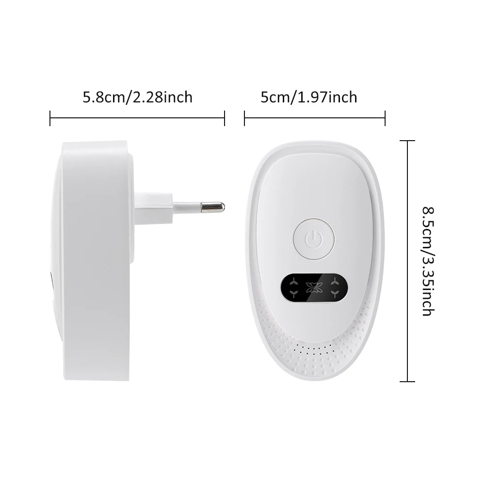 Air Purifier Plug In Negative Ion Ionizer Air Purifier for Household Quiet Operation Ionizer Mini Air Cleaner Toilet Deodorant