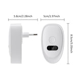 Air Purifier Plug In Negative Ion Ionizer Air Purifier for Household Quiet Operation Ionizer Mini Air Cleaner Toilet Deodorant