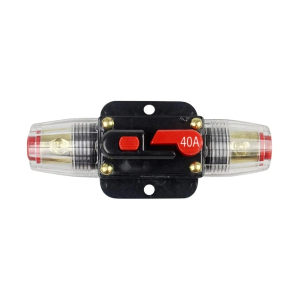 Suporte de fusível de proteção curta reajustável para carro e caminhão, disjuntor, 20A, 30A, 40A, 50A, 60A, 80A, 100A, 125A, 150A