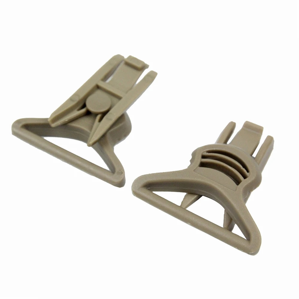 FMA Fast Helmet Goggle Swivel Clips Set for Helmet Side Rails Wargame Paintball Airsoft Tactical Combat Mount Helmet Accessory