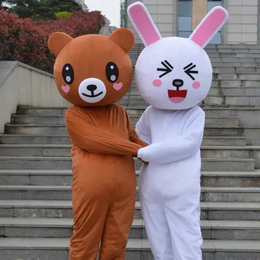 Brown Bear Mascot Costume Cartoon Characters Animal Carnival Activities Cosplay Identity V Cosplay