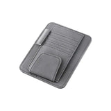 Visor Storage Multi-Pocket Car Sun Visor Document Storage Multi-functional Pen Card Glasses Clip Holder Organizer Interior Acces