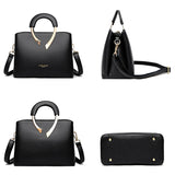 2026 New Style Crossbody Bag Medium Mom Bag Lychee Pattern Large Soft PU Zipper Closure Daily Use Fashionable Ladies Handbag Sac