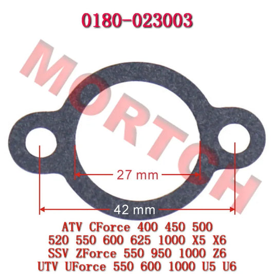 Chain Tensioner Gasket 0180-023003 For CF Moto 450cc ATV SSV UTV CF1000 400 500 600 625 CForce 1000 ZForce 1000 UForce 1000