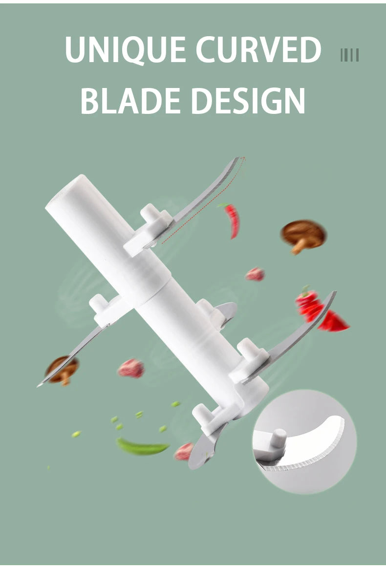 500/900ML Manual Food Processor Vegetable Chopper Hand Crank Garlic Mincer Portable Onion Cutter Fruits Herb Kitchen Accessories