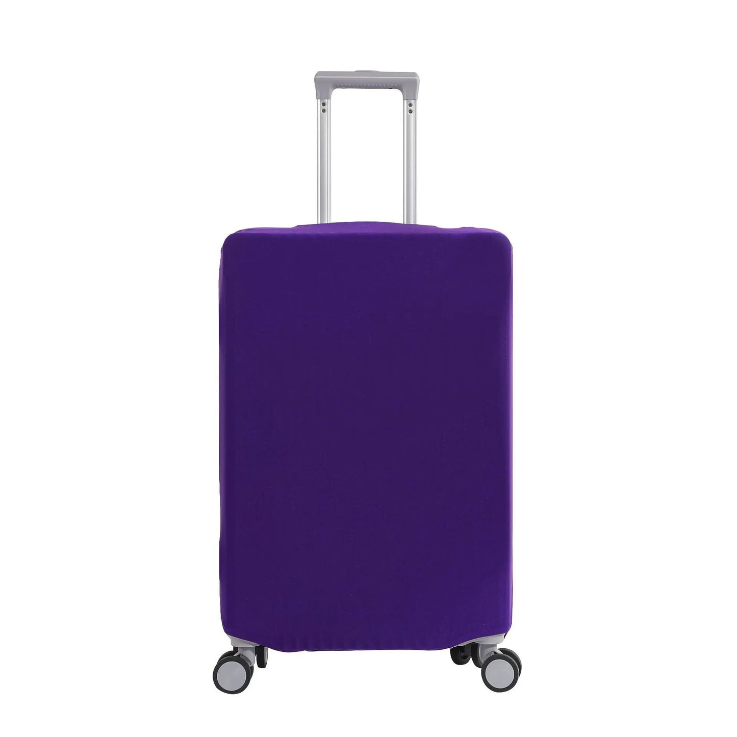 Elastic Dustproof Cover for Luggage Modern Simple Style Travel Bag Protector Polyester Spandex Material Suitcase Outer Shell